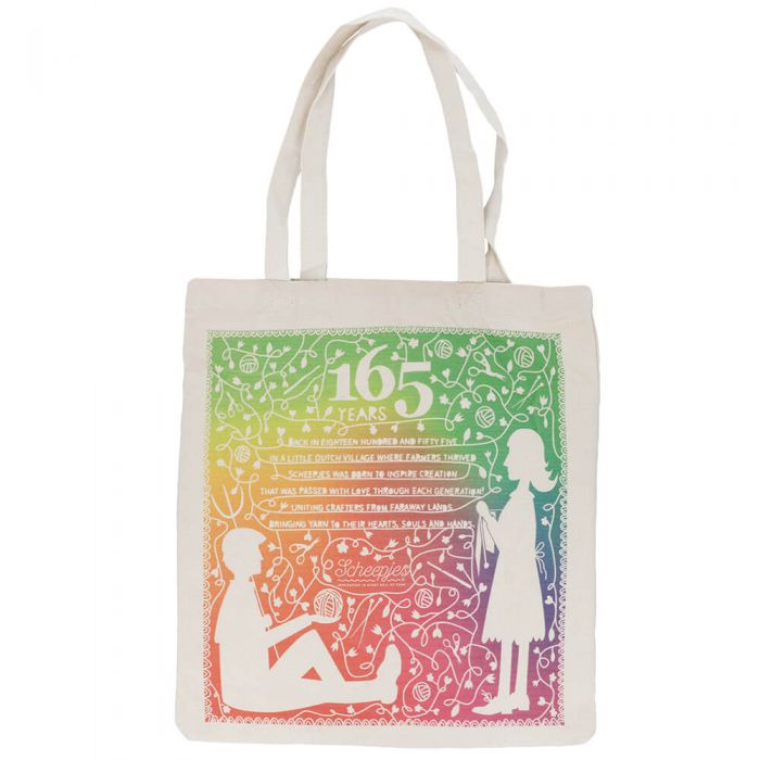 SCHEEPJES CANVAS TOTE 165 YEAR ANNIVERSARY